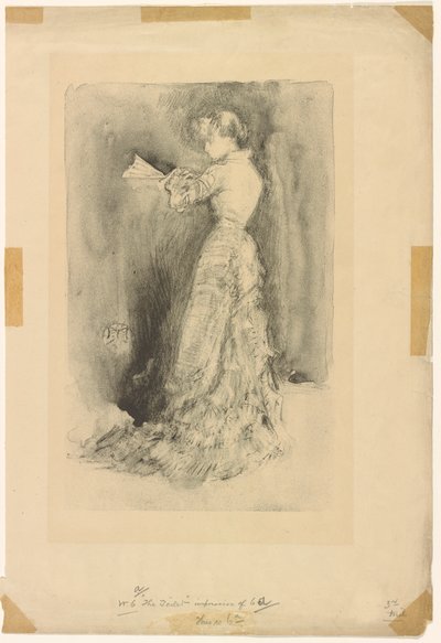 Tuvalet, 1878. by James Abbott McNeill Whistler