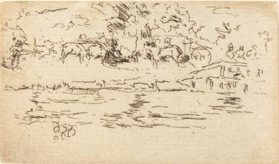 Çekme Yolu. by James Abbott McNeill Whistler