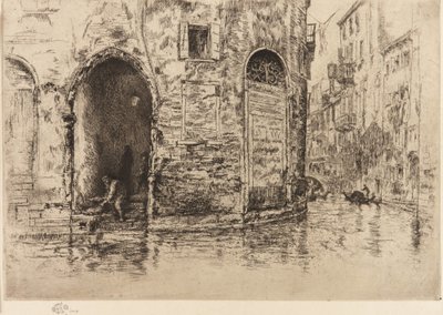 İki Kapı, 1879-1880. by James Abbott McNeill Whistler