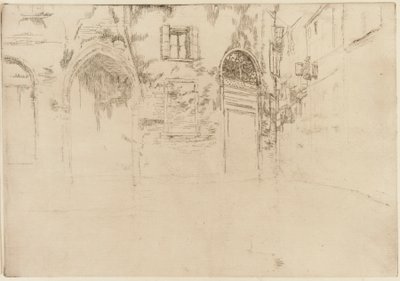 İki Kapı, 1879-1880. by James Abbott McNeill Whistler