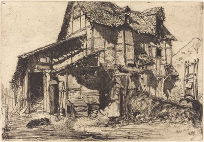 Güvensiz Apartman, 1858. by James Abbott McNeill Whistler