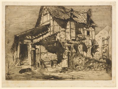 Güvensiz Apartman, 1858. by James Abbott McNeill Whistler