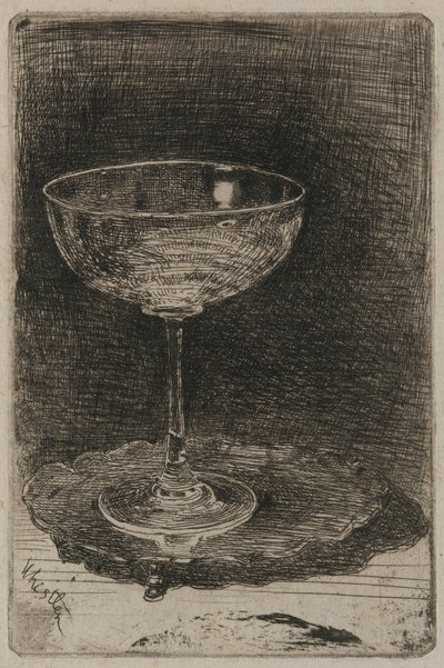 Şarap Kadehi, 1858. by James Abbott McNeill Whistler