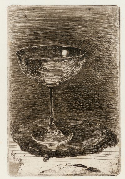 Şarap Kadehi, 1858. by James Abbott McNeill Whistler