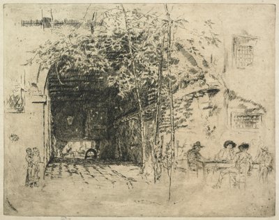 Feribot, No. 2. by James Abbott McNeill Whistler
