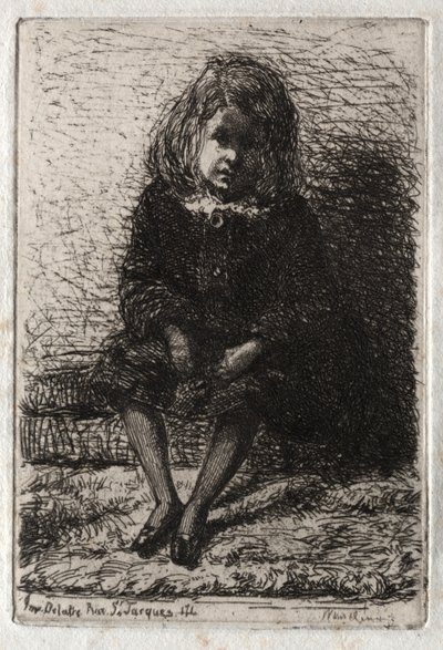 Doğadan On İki Gravür, 1858. by James Abbott McNeill Whistler