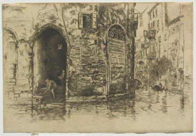 İki Kapı, 1880. by James Abbott McNeill Whistler