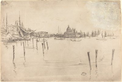 Venedik, 18791880. by James Abbott McNeill Whistler