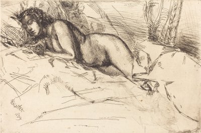 Venüs, 1859. by James Abbott McNeill Whistler