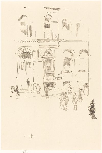 Victoria Kulübü, 18791887. by James Abbott McNeill Whistler