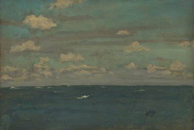 Menekşe ve Gümüş - Derin Deniz, 1893. by James Abbott McNeill Whistler