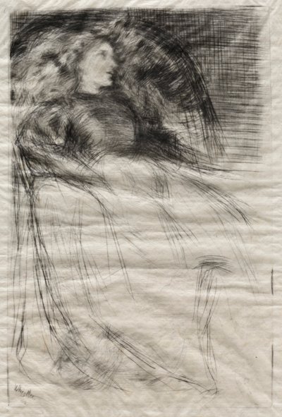 Yorgun, 1863. by James Abbott McNeill Whistler