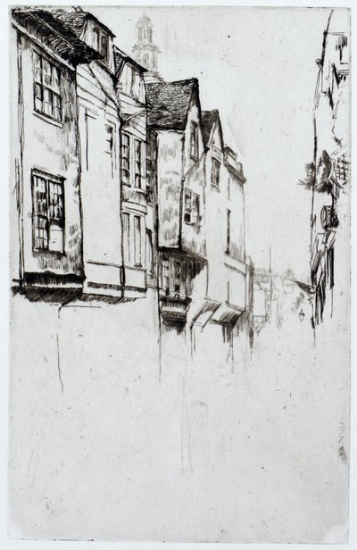 Wych Caddesi by James Abbott McNeill Whistler