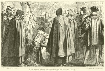 Frith büyük sevincini dile getirdi ve dalları sevgiyle kucakladı by James Abbott Pasquier