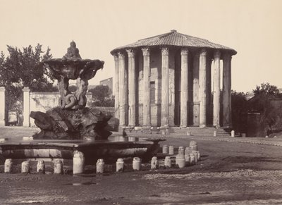 Vesta Tapınağı ve Çeşmesi, Roma by James Anderson