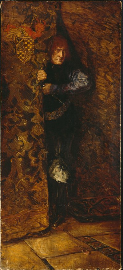 Henry Irving, Macbeth rolünde, 1875 by James Archer