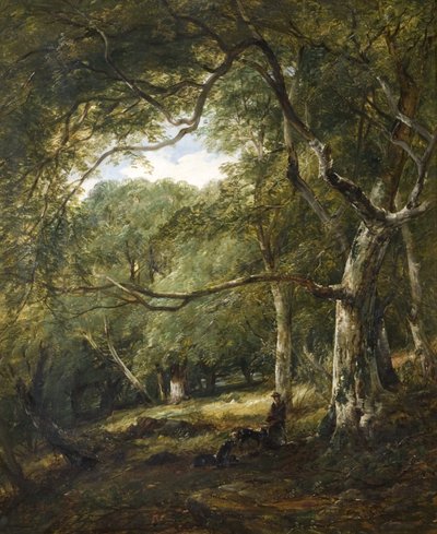 Woodland'daki Figürler by James B. Dalziel