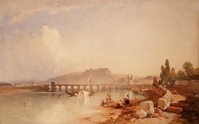 Coblenz ve Ehrenbreitstein by James Baker Pyne