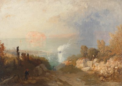 Menai Boğazı'na giriş by James Baker Pyne
