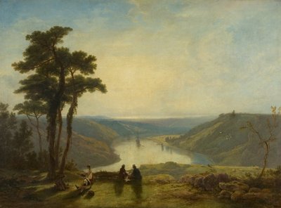 Avon'un Durdham Down'dan görünümü by James Baker Pyne