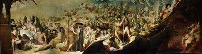 Elysium veya Son İntikam Durumu, İnsan Kültürü ve Bilgisinin Gelişimi serisinde altıncı, c.1777-84 (bkz. 101467 ve 101468) by James Barry