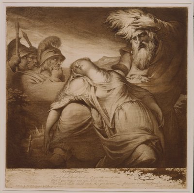 Kral Lear ve Cordelia by James Barry