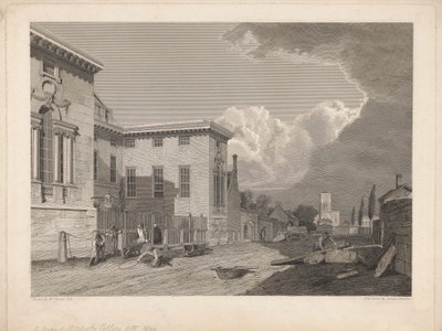 Worcester College &c.'den Bir Görünüm by James Basire