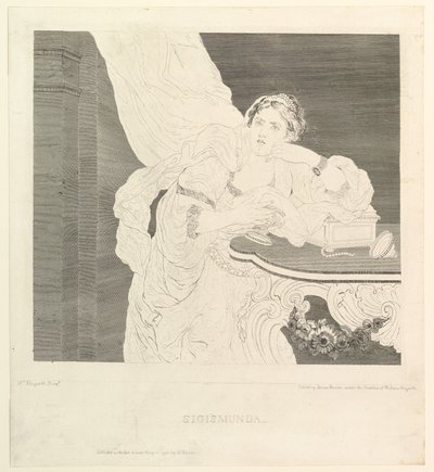 Sigismunda, 5 Mayıs 1790. by James Basire I
