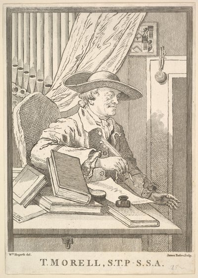 Thomas Morell, S.T.P.- S.S.A., Şubat 1762. by James Basire I