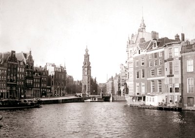 Kanal, Amsterdam, 1898. by James Batkin