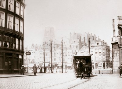 Atlı tramvay, Rotterdam, 1898. by James Batkin