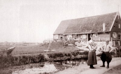 Marken Adası sakinleri, Hollanda, 1898. by James Batkin