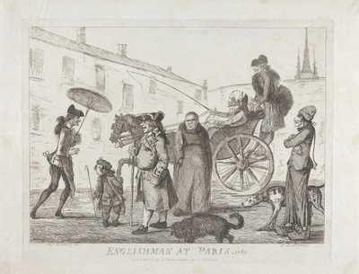 Paris'te bir İngiliz, 1767 by James Bretherton