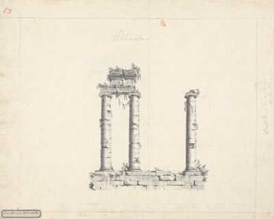 İyon Tapınağı Ptolmeta by James Bruce