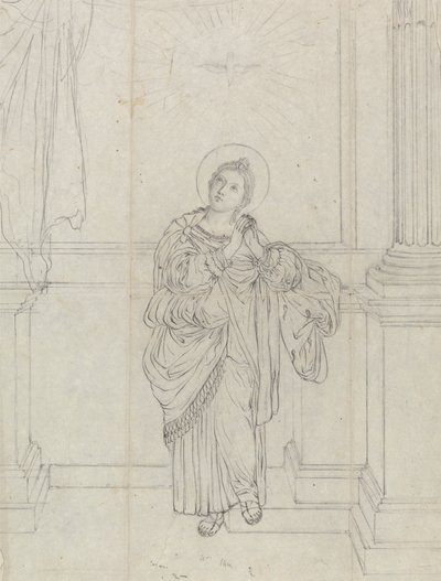 St Agnes (Domenichino'dan sonra) by James Bruce