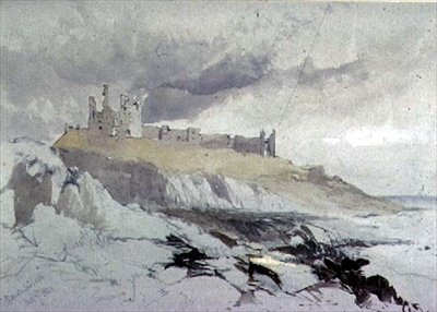 Dunstanburgh Kalesi by James Burrell Smith