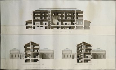 Lord Charleville için Neo-Klasik Ev Tasarımları: Üç Bölüm by James Byres