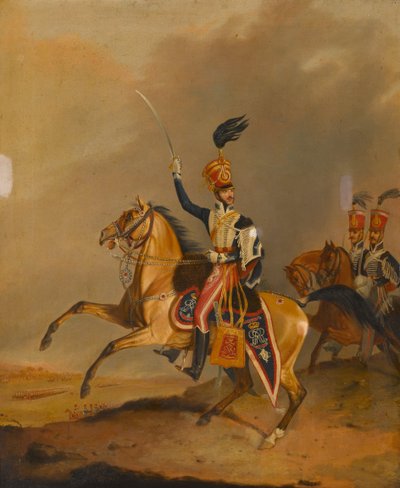 15. Hafif Ejderhalar Subayı (Hussars) by James Canterbury (attrib. to) Pardon