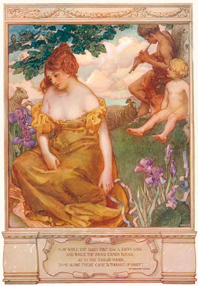 İlkbaharda Hüzün, c1878-1906, 1906. by James Clark
