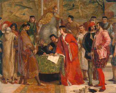 Shylock'un Yenilgisi by James Clarke Hook