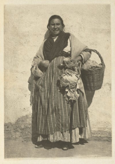Kamera Çalışması: Bir Çingene - Granada, 1914. by James Craig Annan