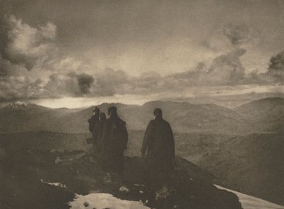 Kamera Çalışması: Karanlık Dağlar, 1904. by James Craig Annan