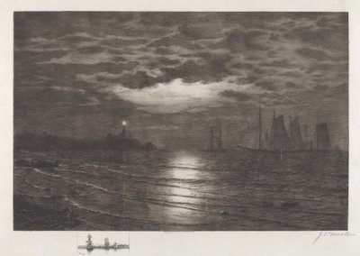 On Pound Adası Gloucester by James Craig Nicoll