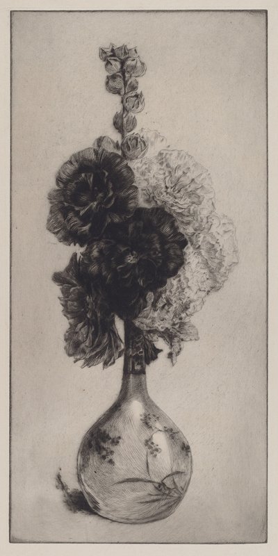 Uzun Boyunlu Vazoda Gülhatmi by James David Smillie