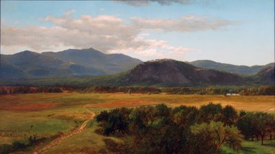 Hendek Dağı ve Beyaz At Çıkıntısı, Çalışma, Kuzey Conway, New Hampshire, 1867 by James David Smillie