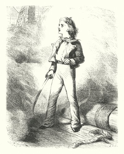 Casabianca (gravür) by James Dawson Watson
