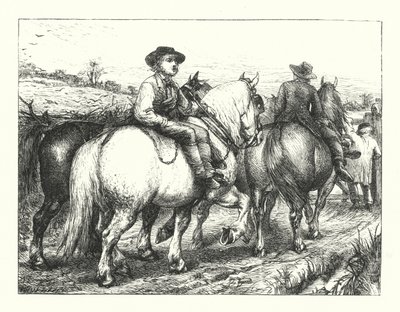 Bir Country Churchyard'da yazılı ağıt by James Dawson Watson