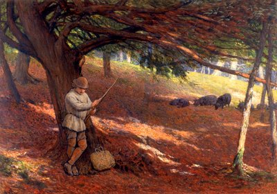 domuz çobanı by James Dawson Watson