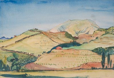 Tur Madeloc, 1910 by James Dickson Innes