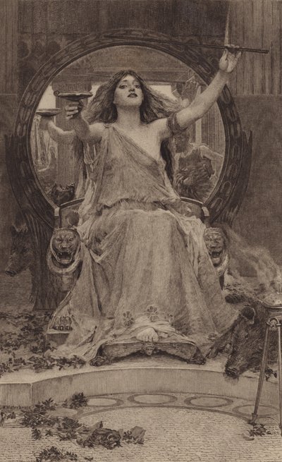 Circe (gravür) by James Dobie